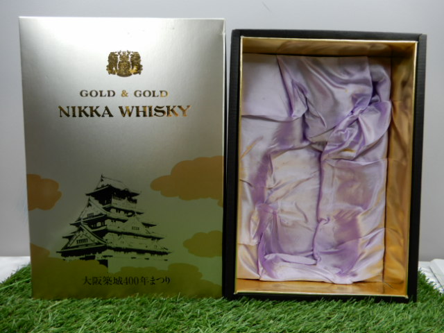 酒の細井 / 古酒 未開栓 GOLD&GOLD/ゴールド＆ゴールド NIKKA WHISKY