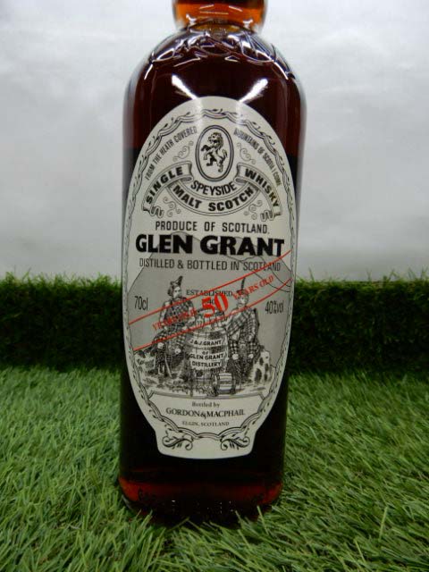 超高級ウイスキー グレングラント 50年 40％ / GM (ゴードン＆マクファイル)