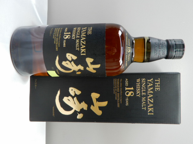 山崎18年　700ml 1本酒