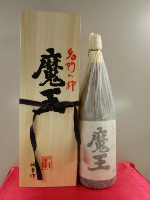 幻の焼酎 魔王(1800ml)桐箱入り - 飲料/酒