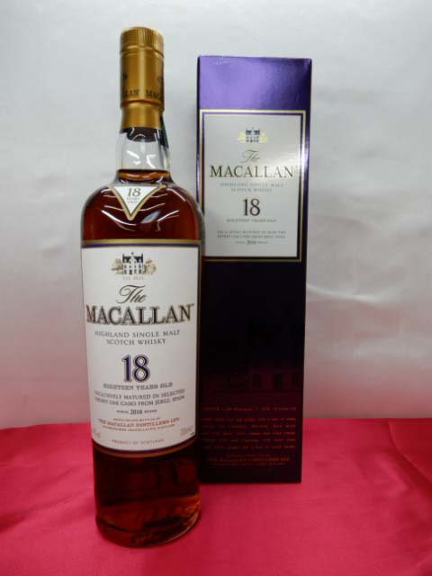 The MACALLAN ザ・マッカラン 18年 シェリーオーク 2016食品/飲料/酒